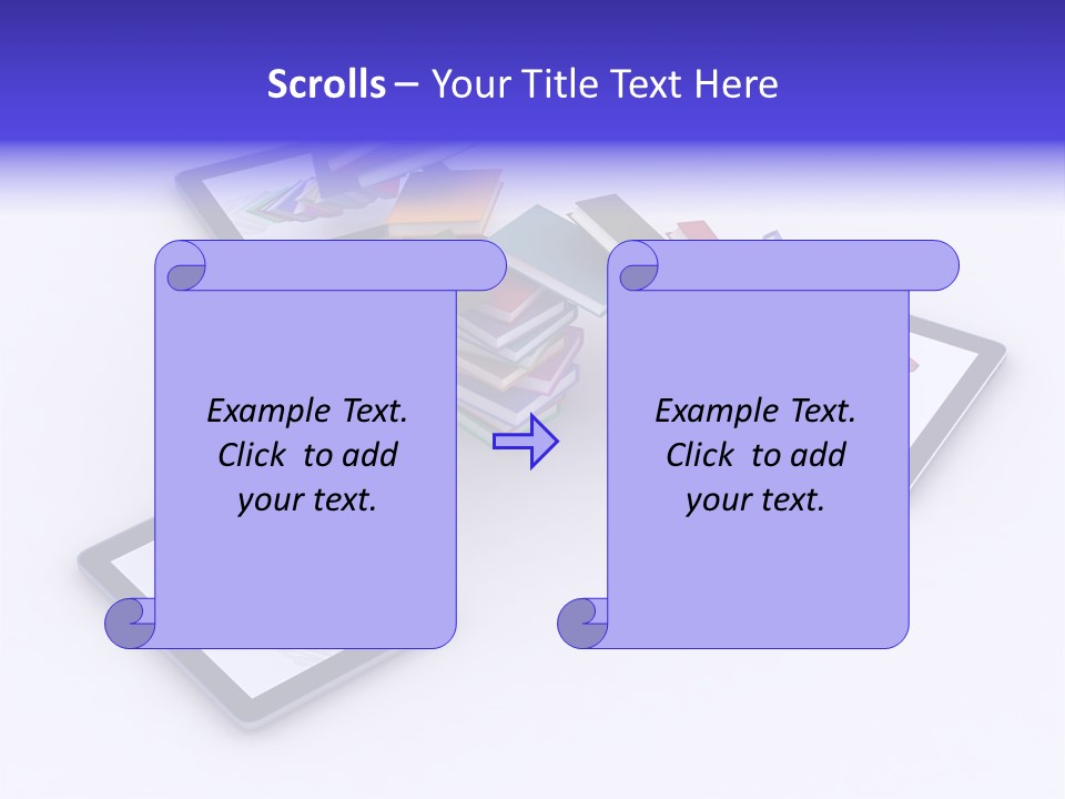 Black Learning Portable PowerPoint Template