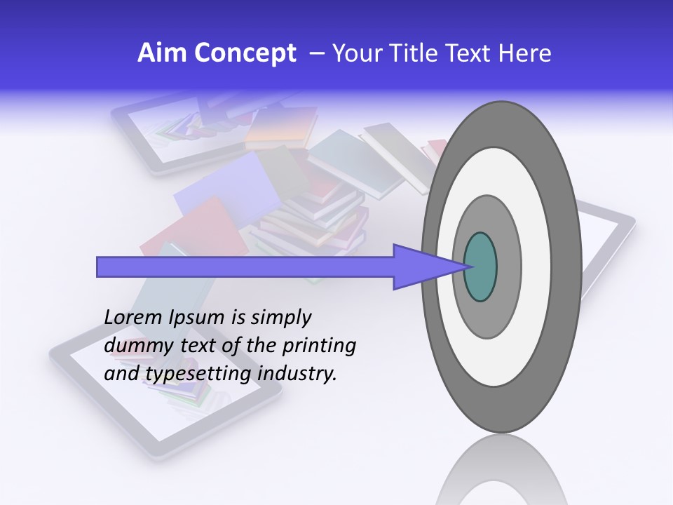 Black Learning Portable PowerPoint Template