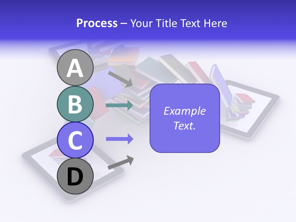 Black Learning Portable PowerPoint Template