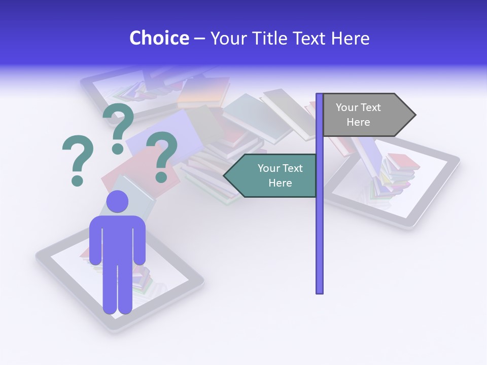 Black Learning Portable PowerPoint Template