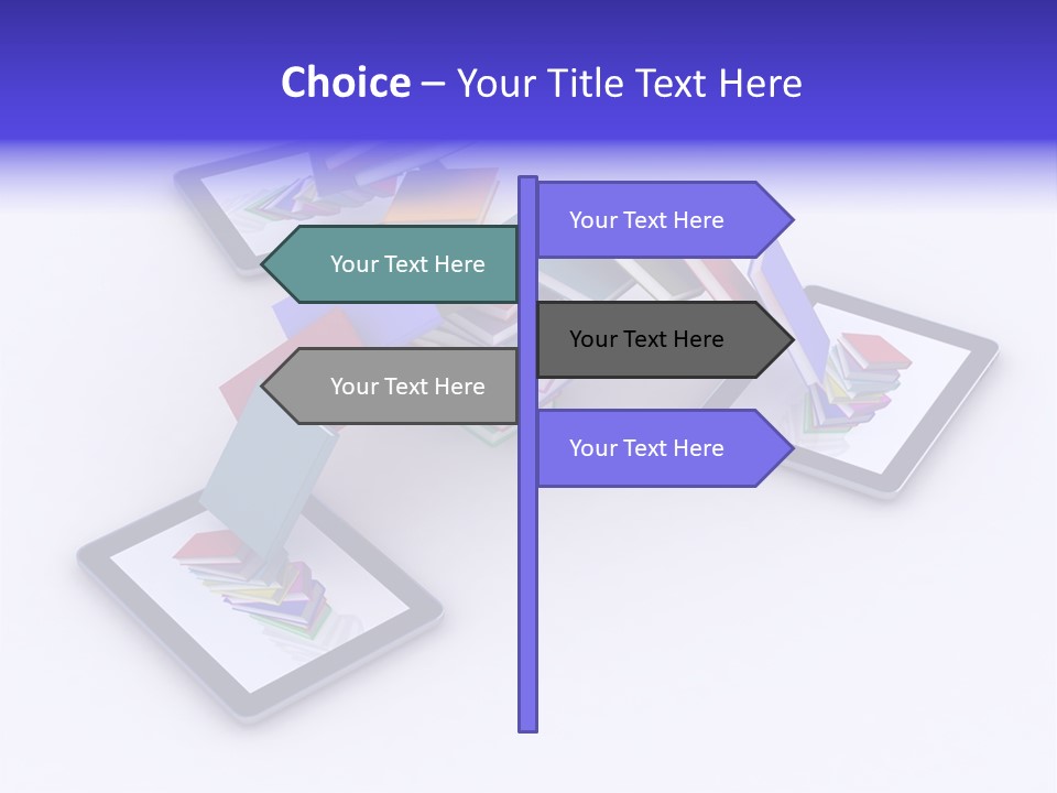 Black Learning Portable PowerPoint Template