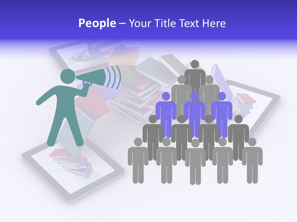 Black Learning Portable PowerPoint Template