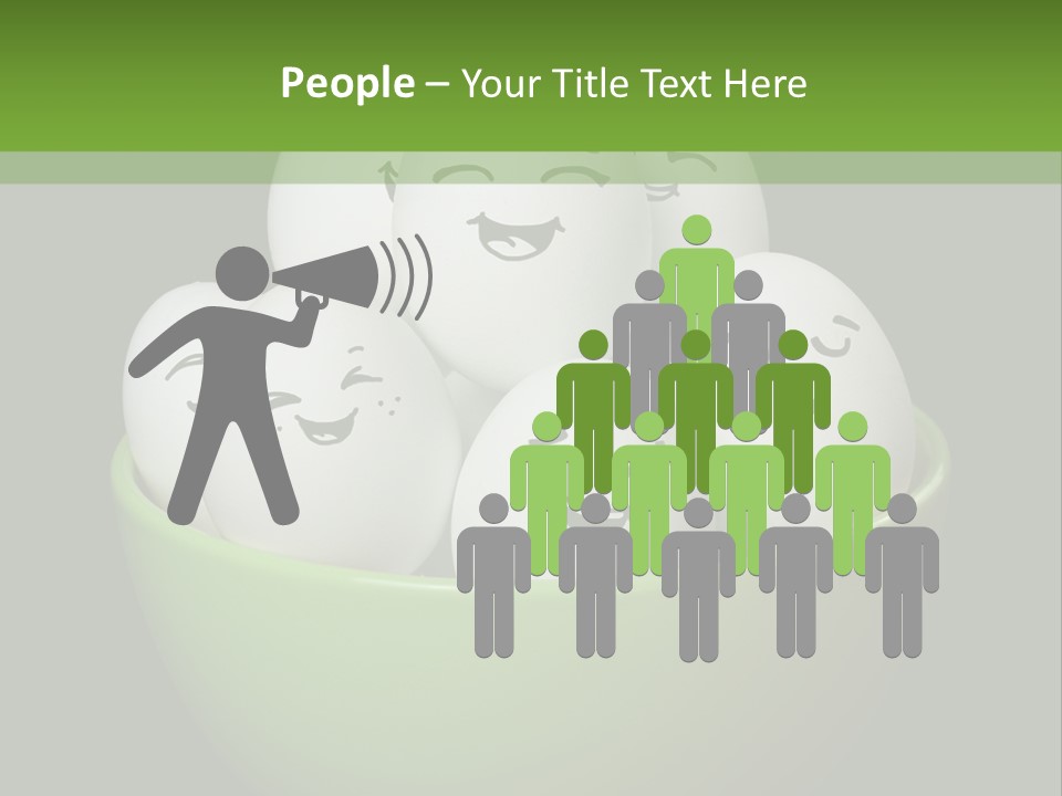 Icon Friend Happiness PowerPoint Template