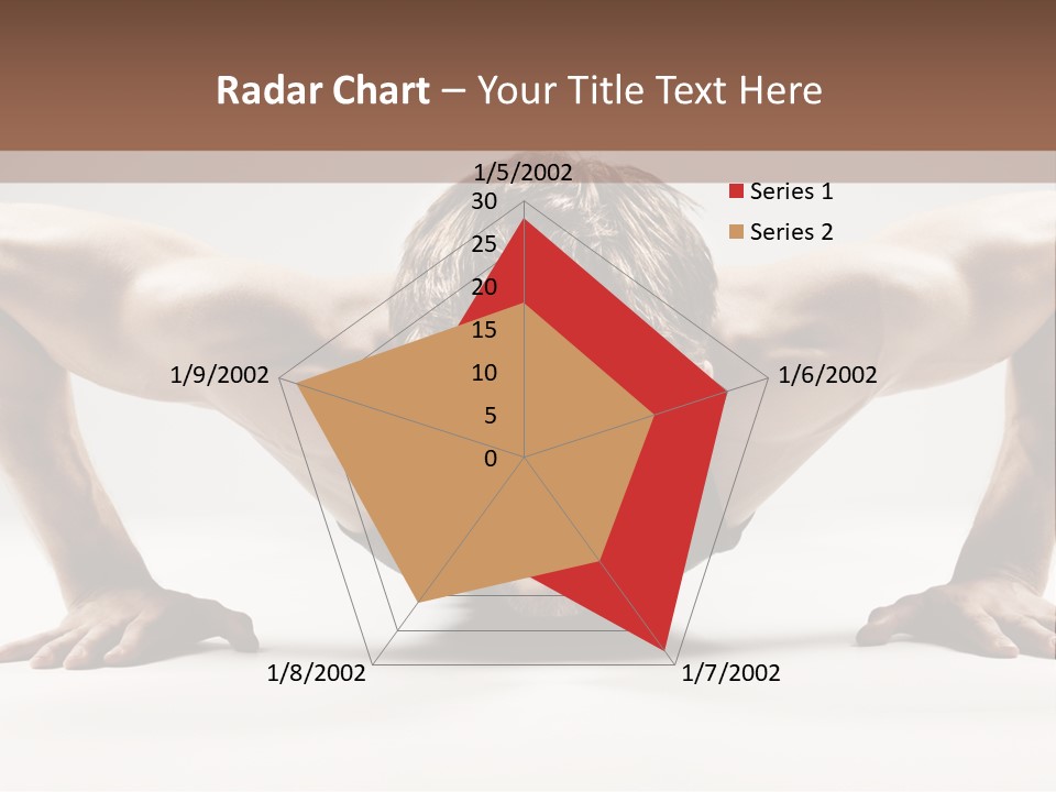 Training Muscular White PowerPoint Template