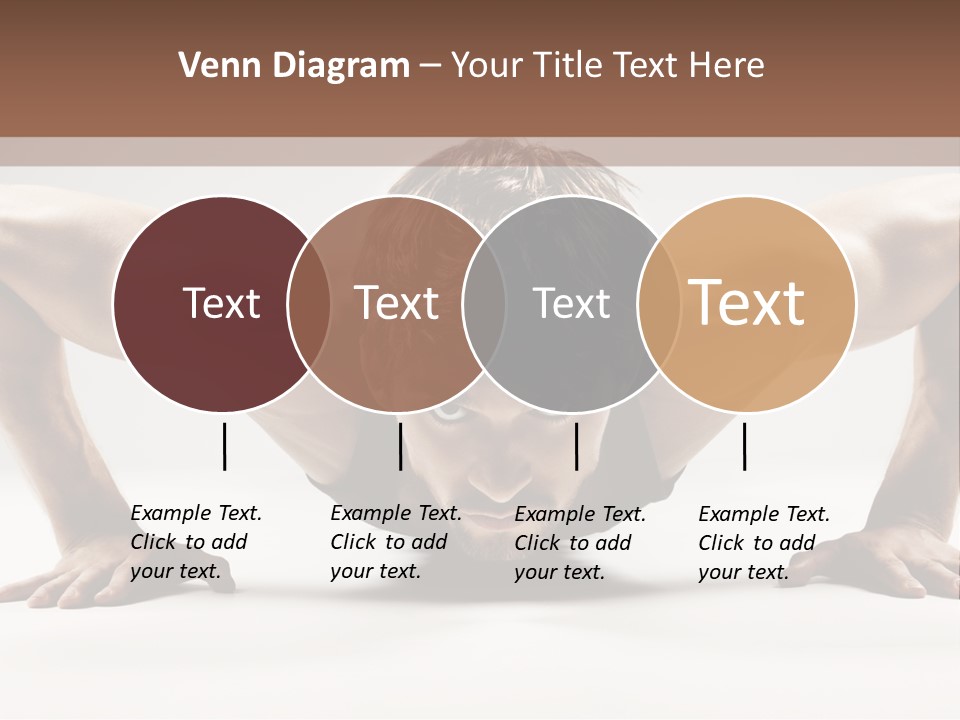 Training Muscular White PowerPoint Template