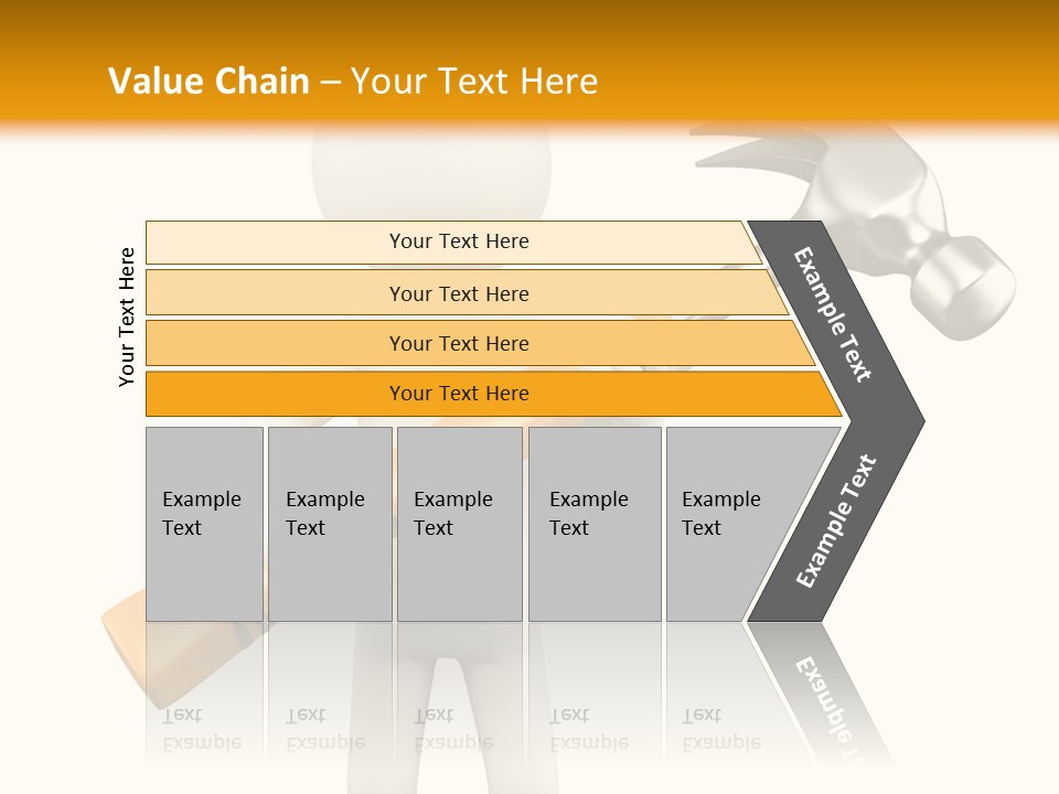 Job Handyman Isolated PowerPoint Template