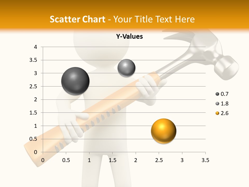 Job Handyman Isolated PowerPoint Template