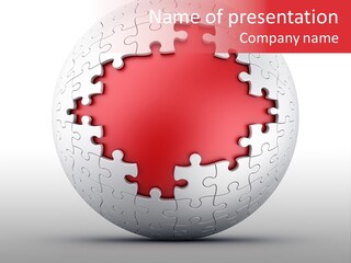 Piece Puzzle Part PowerPoint Template