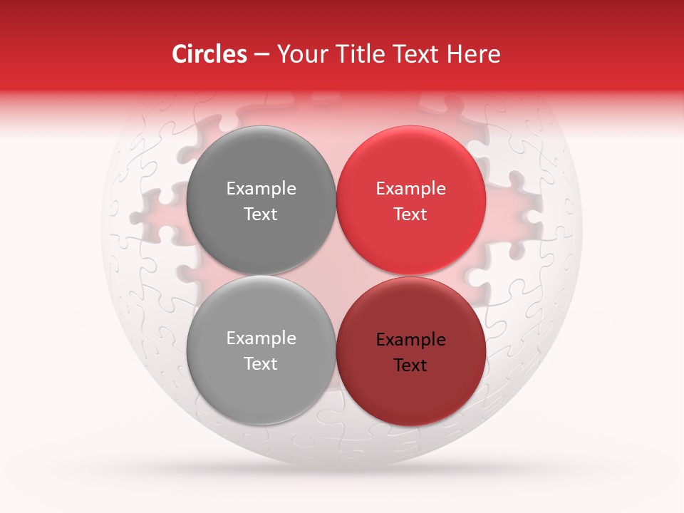 Piece Puzzle Part PowerPoint Template