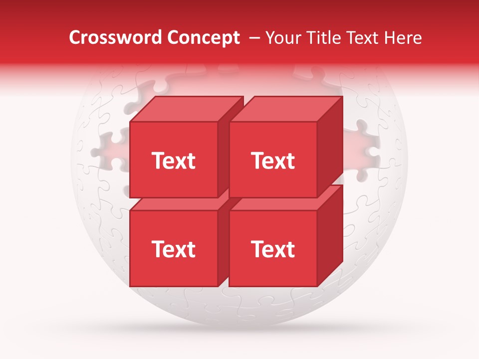 Piece Puzzle Part PowerPoint Template