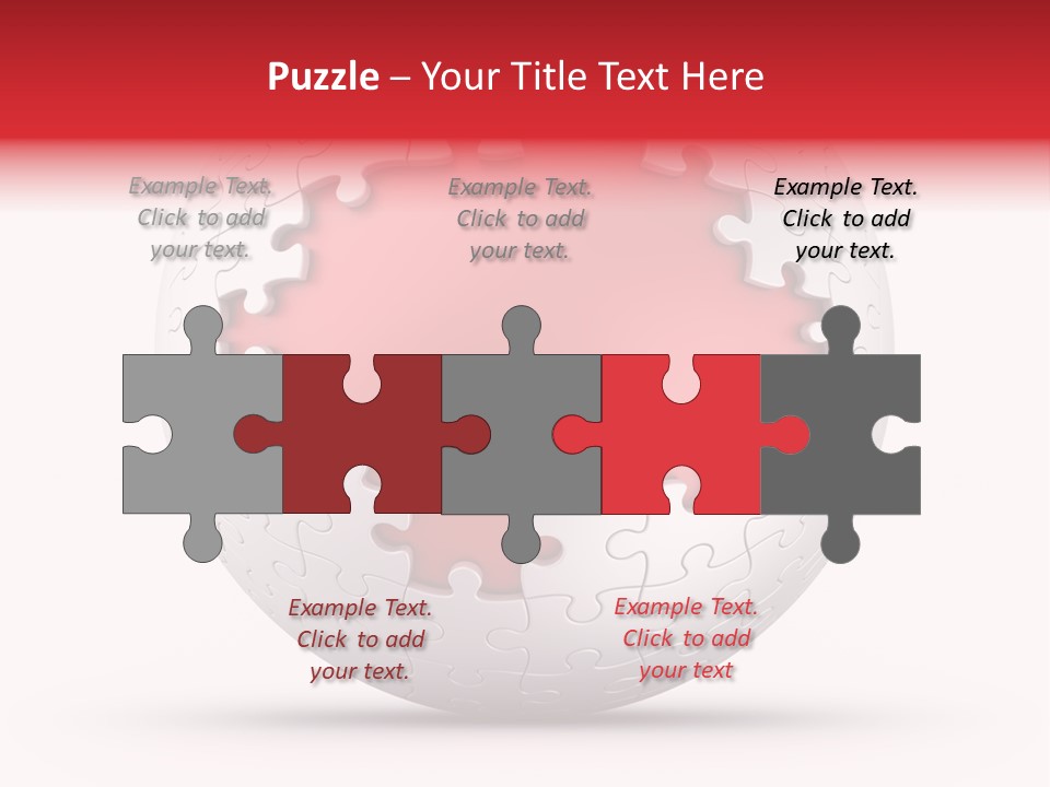 Piece Puzzle Part PowerPoint Template