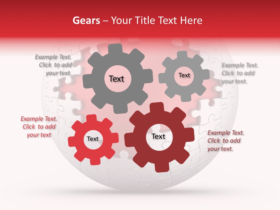 Piece Puzzle Part PowerPoint Template