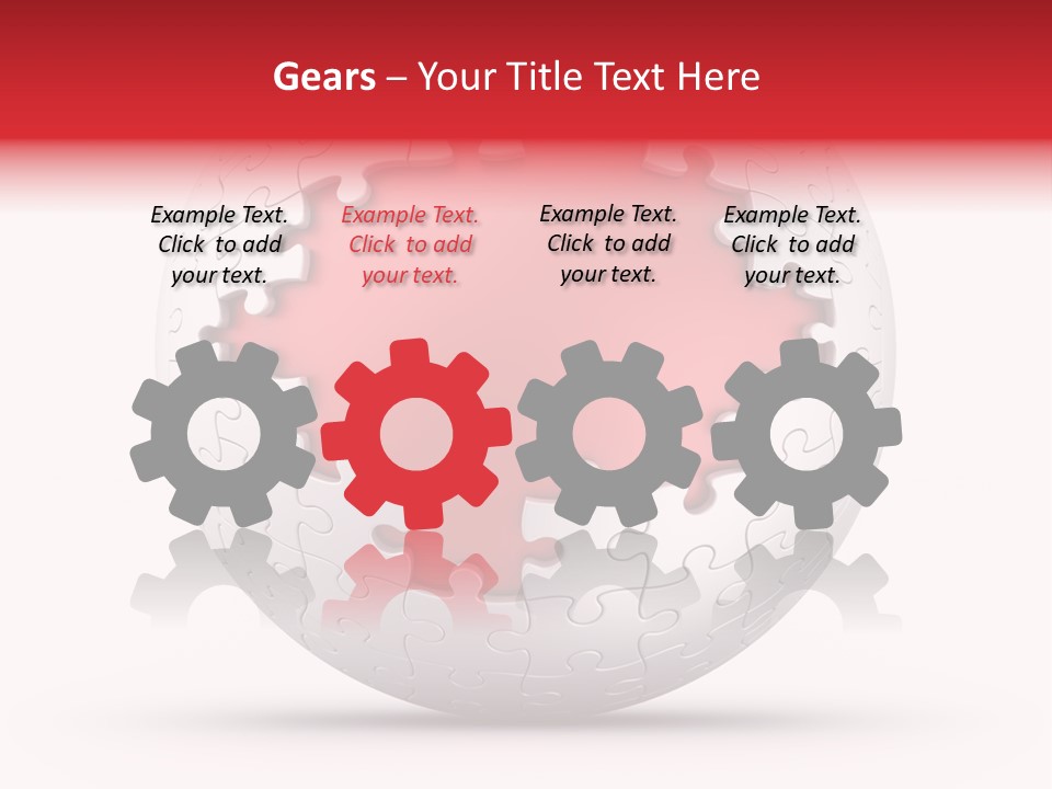 Piece Puzzle Part PowerPoint Template