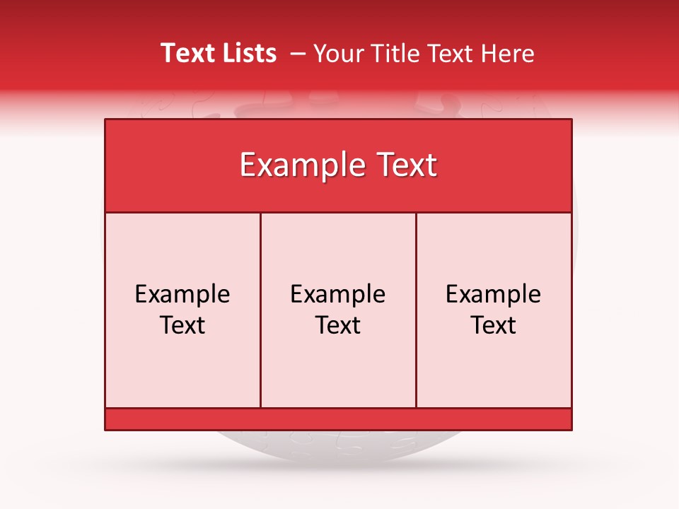 Piece Puzzle Part PowerPoint Template