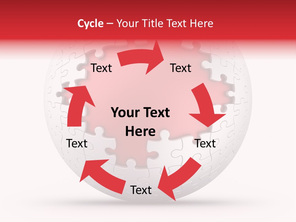 Piece Puzzle Part PowerPoint Template