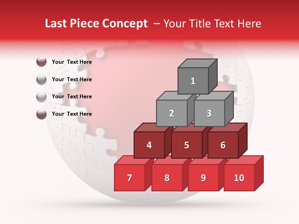 Piece Puzzle Part PowerPoint Template
