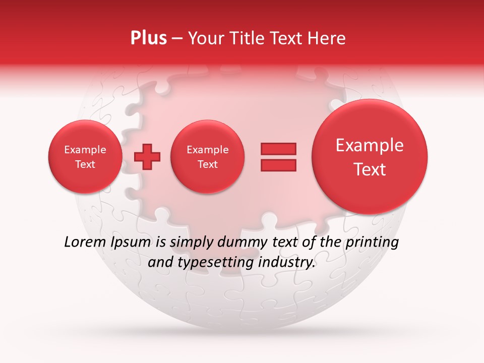 Piece Puzzle Part PowerPoint Template
