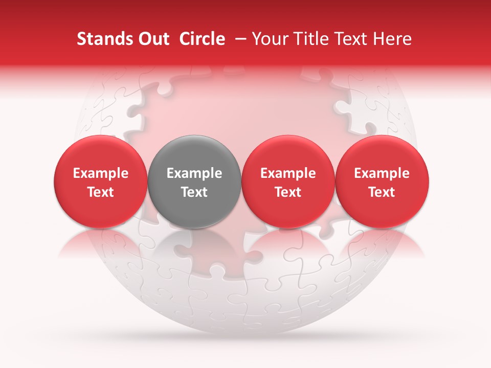 Piece Puzzle Part PowerPoint Template