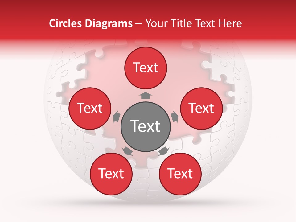 Piece Puzzle Part PowerPoint Template