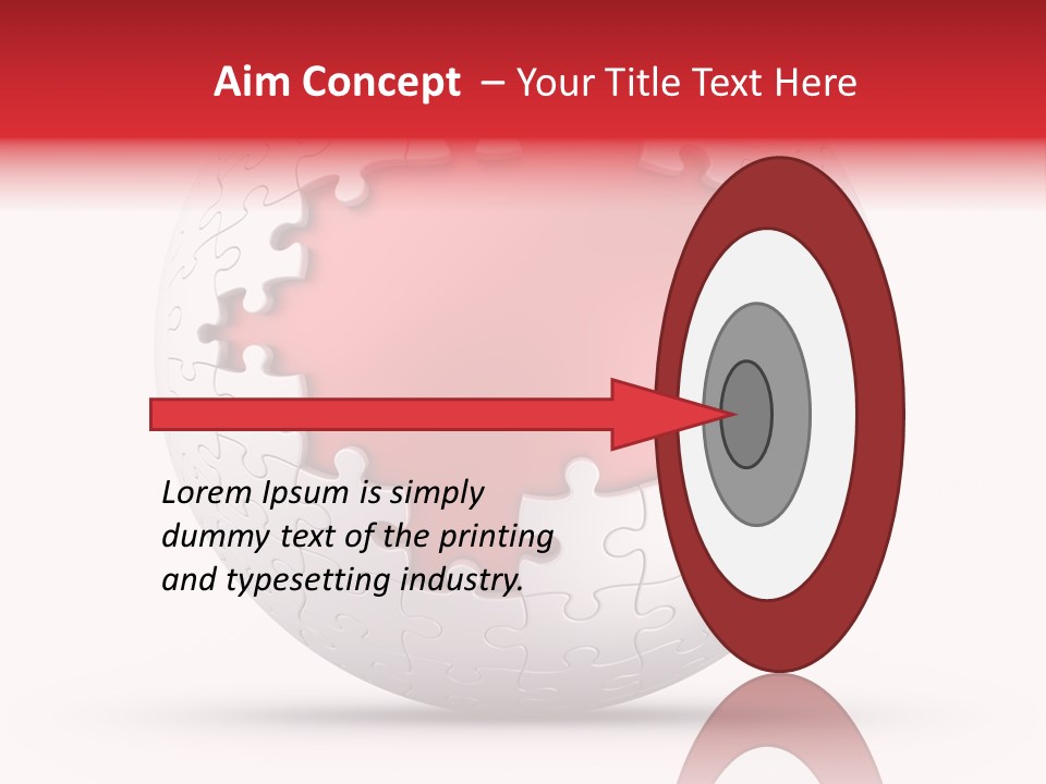 Piece Puzzle Part PowerPoint Template