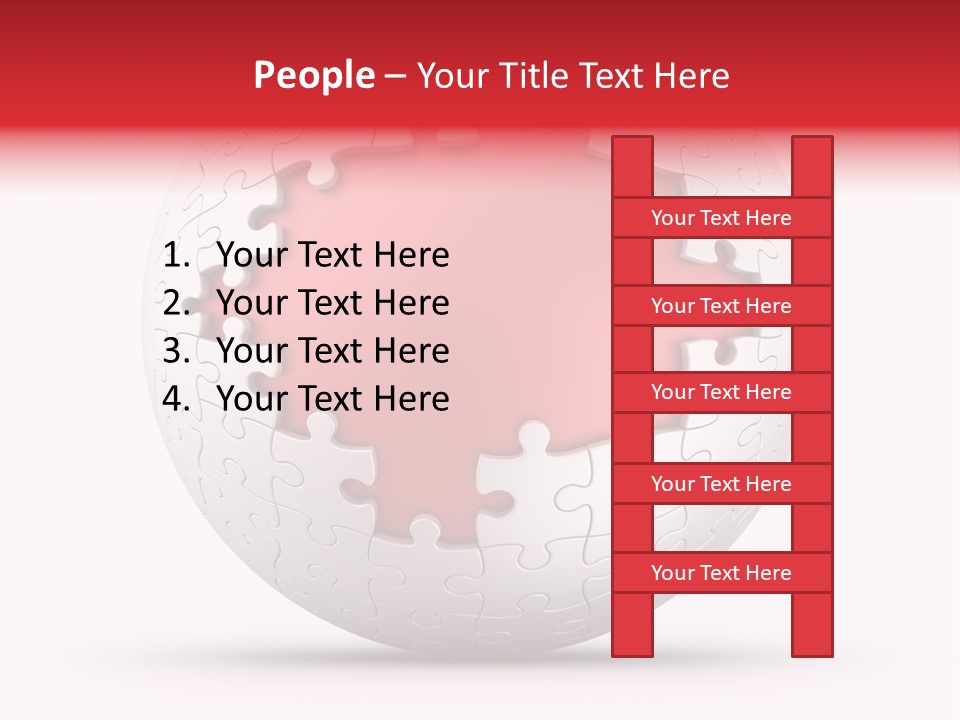 Piece Puzzle Part PowerPoint Template