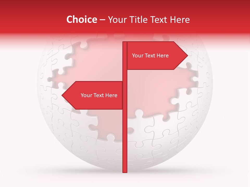 Piece Puzzle Part PowerPoint Template