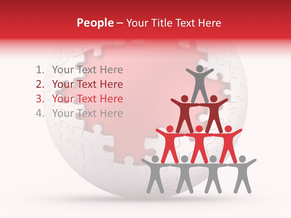 Piece Puzzle Part PowerPoint Template