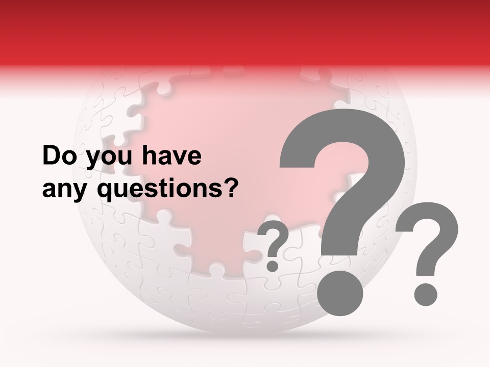 Piece Puzzle Part PowerPoint Template