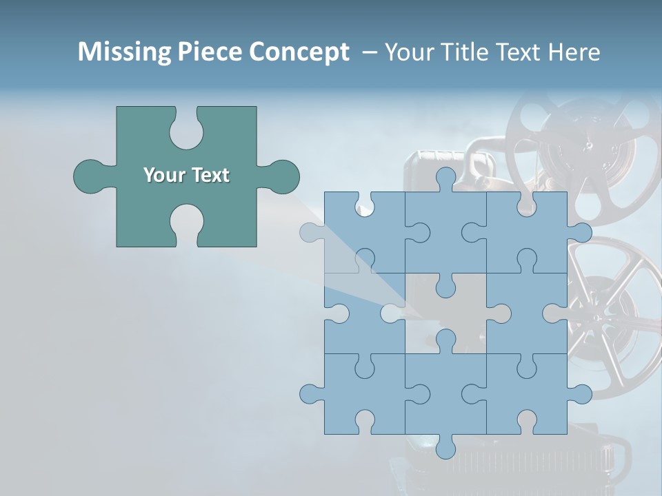 Man Lean Lazy PowerPoint Template