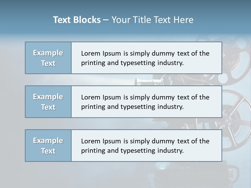 Man Lean Lazy PowerPoint Template
