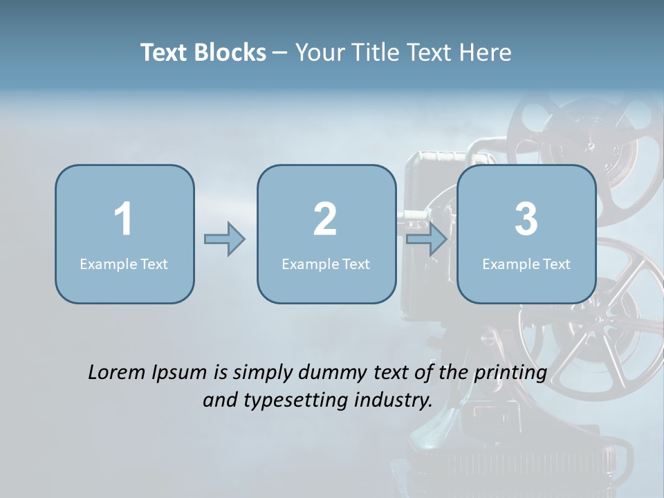 Man Lean Lazy PowerPoint Template