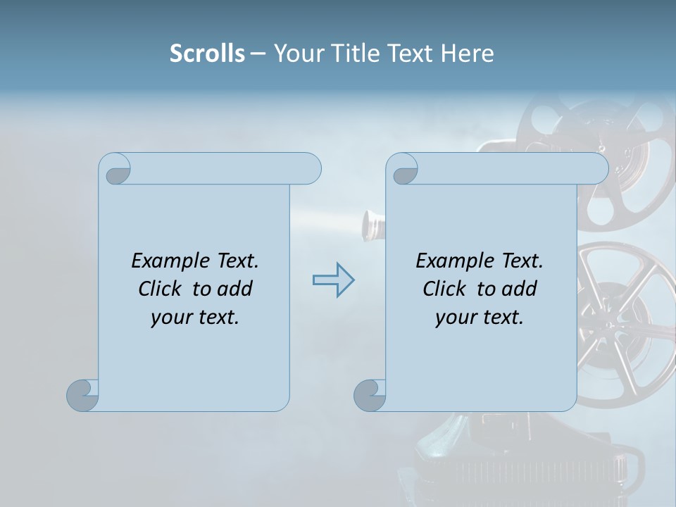 Man Lean Lazy PowerPoint Template