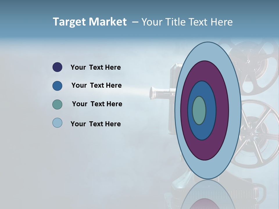 Man Lean Lazy PowerPoint Template