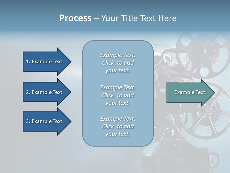 Man Lean Lazy PowerPoint Template