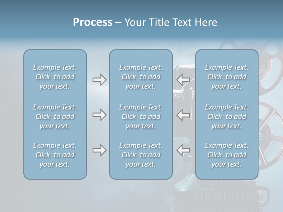 Man Lean Lazy PowerPoint Template