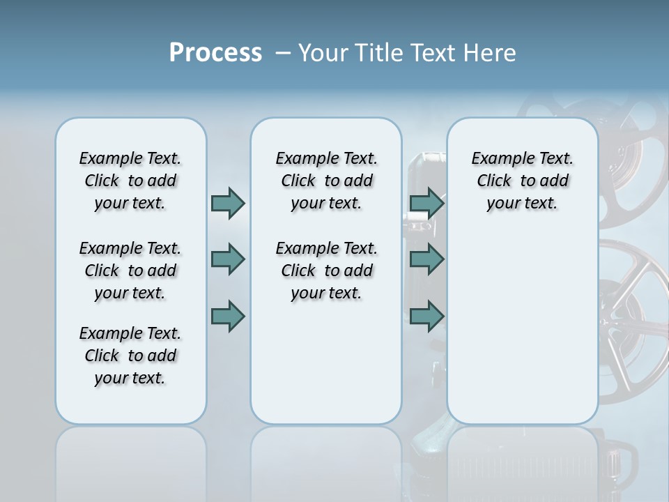 Man Lean Lazy PowerPoint Template