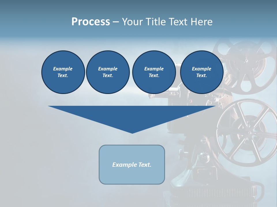 Man Lean Lazy PowerPoint Template