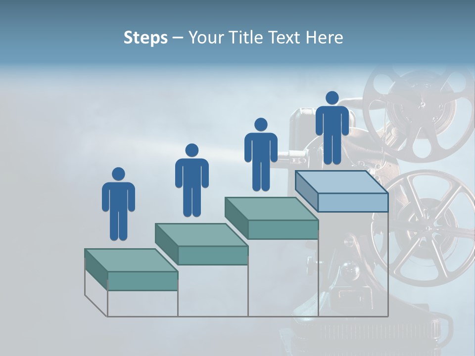 Man Lean Lazy PowerPoint Template