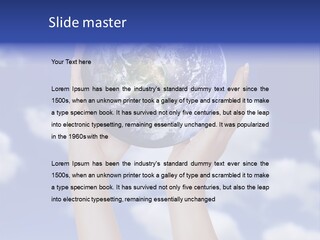 Color Warming Love PowerPoint Template