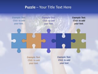 Color Warming Love PowerPoint Template