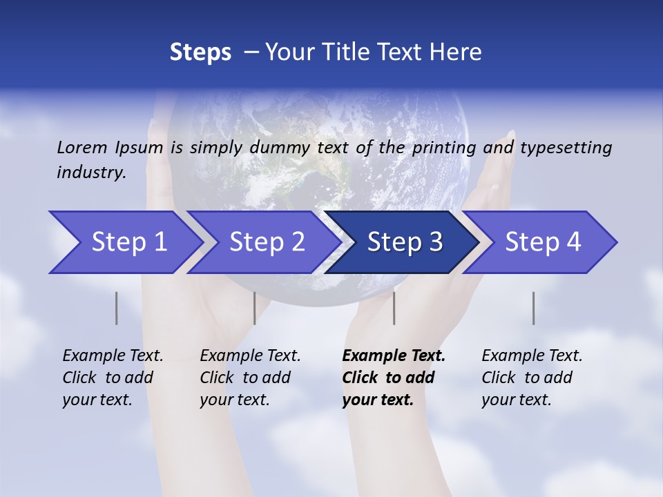 Color Warming Love PowerPoint Template