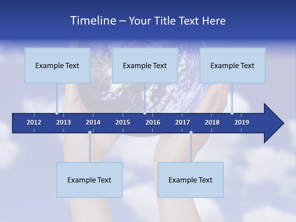 Color Warming Love PowerPoint Template