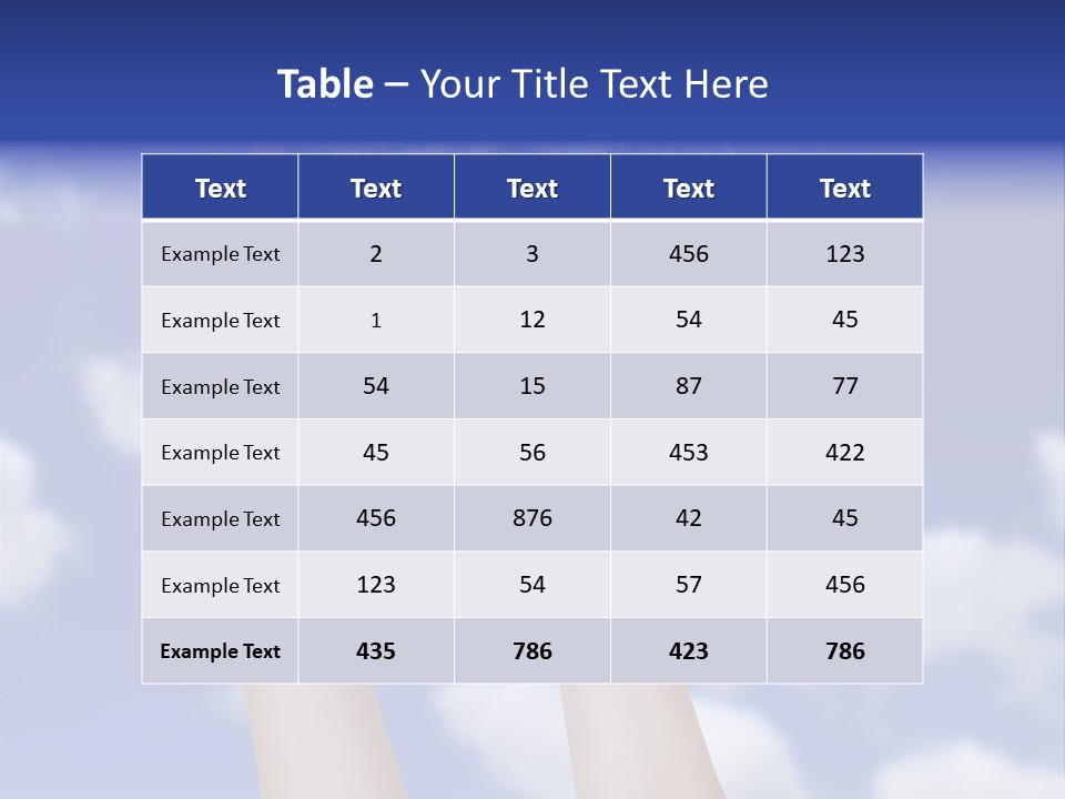 Color Warming Love PowerPoint Template