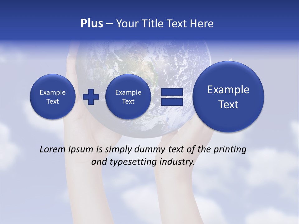 Color Warming Love PowerPoint Template