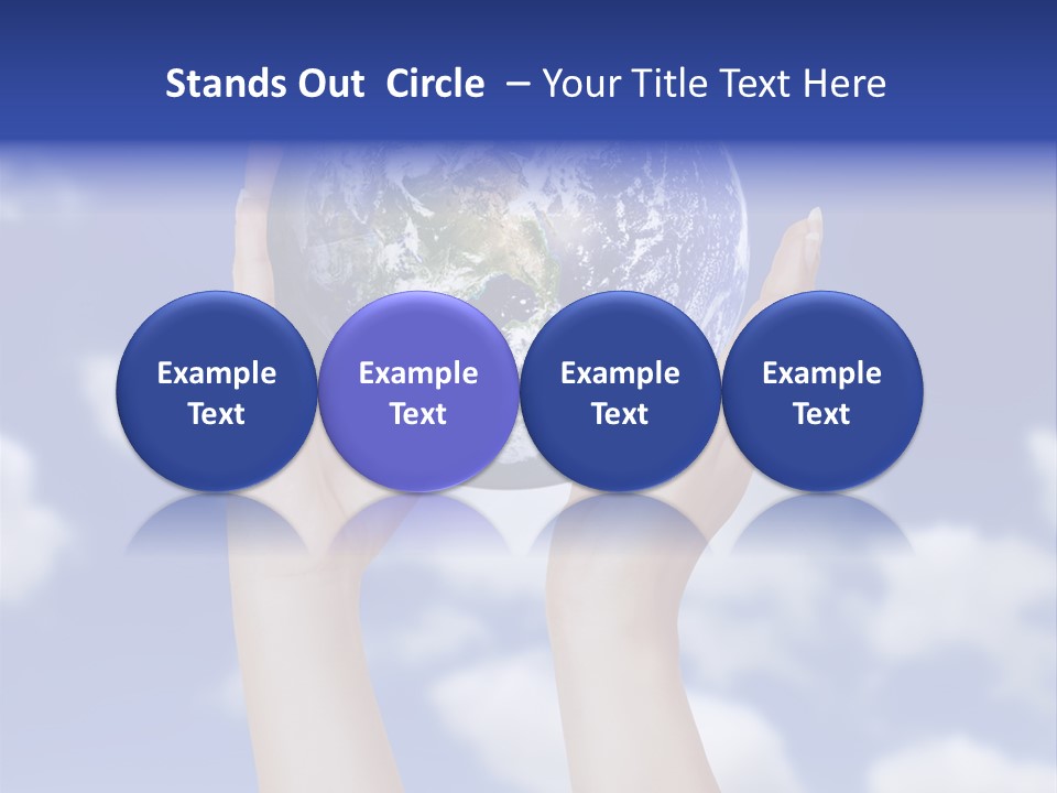 Color Warming Love PowerPoint Template
