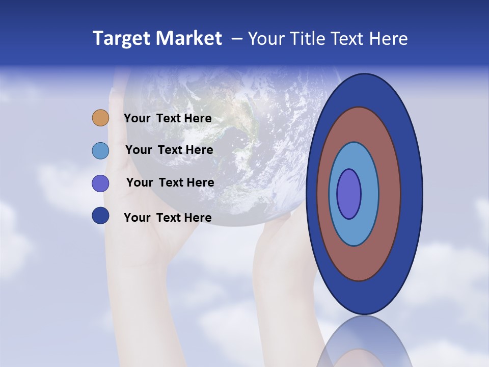 Color Warming Love PowerPoint Template