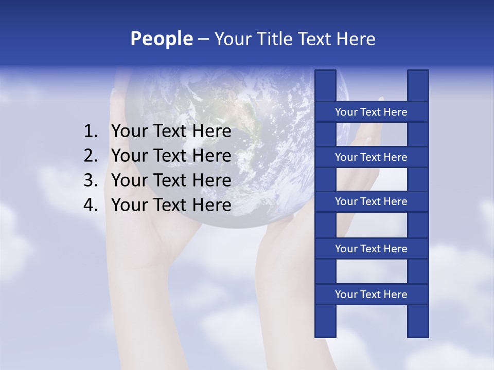 Color Warming Love PowerPoint Template