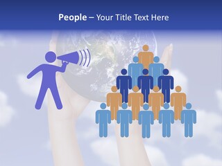 Color Warming Love PowerPoint Template