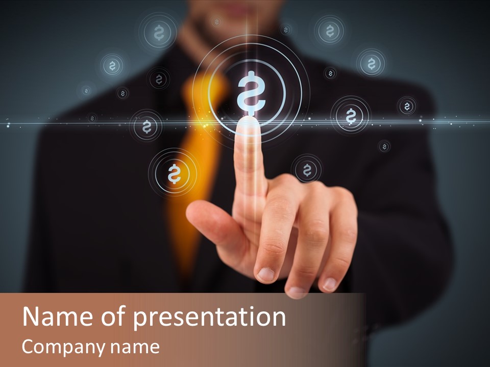 Technology People Man PowerPoint Template