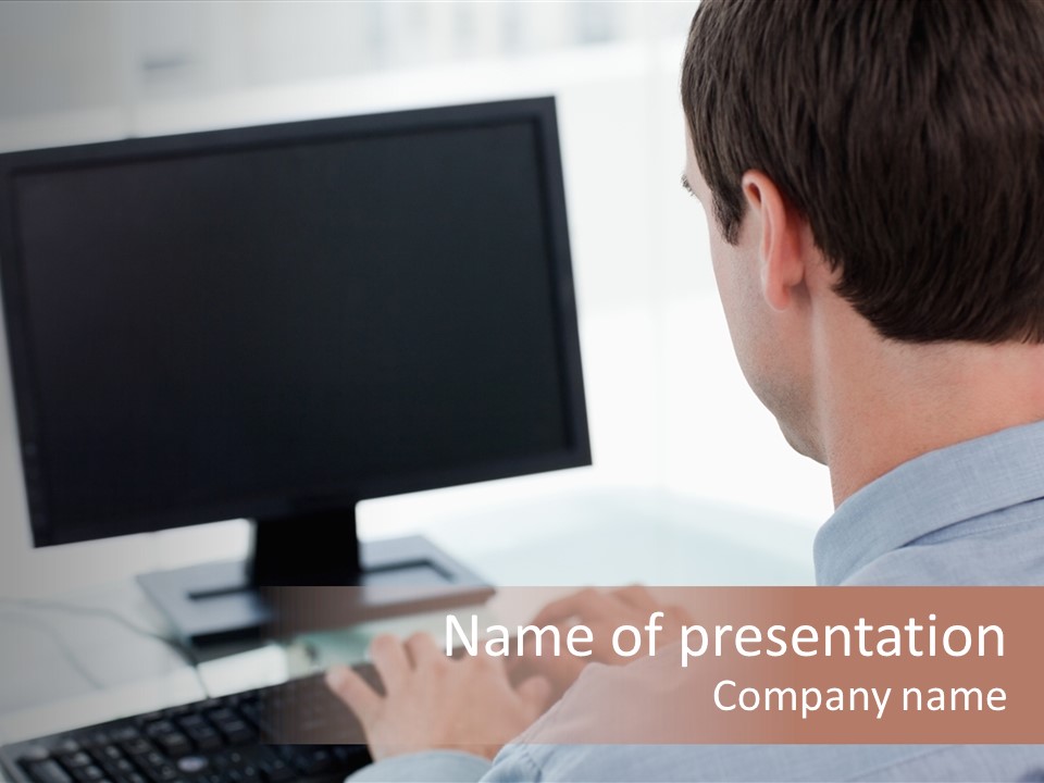 Professional Job Company PowerPoint Template